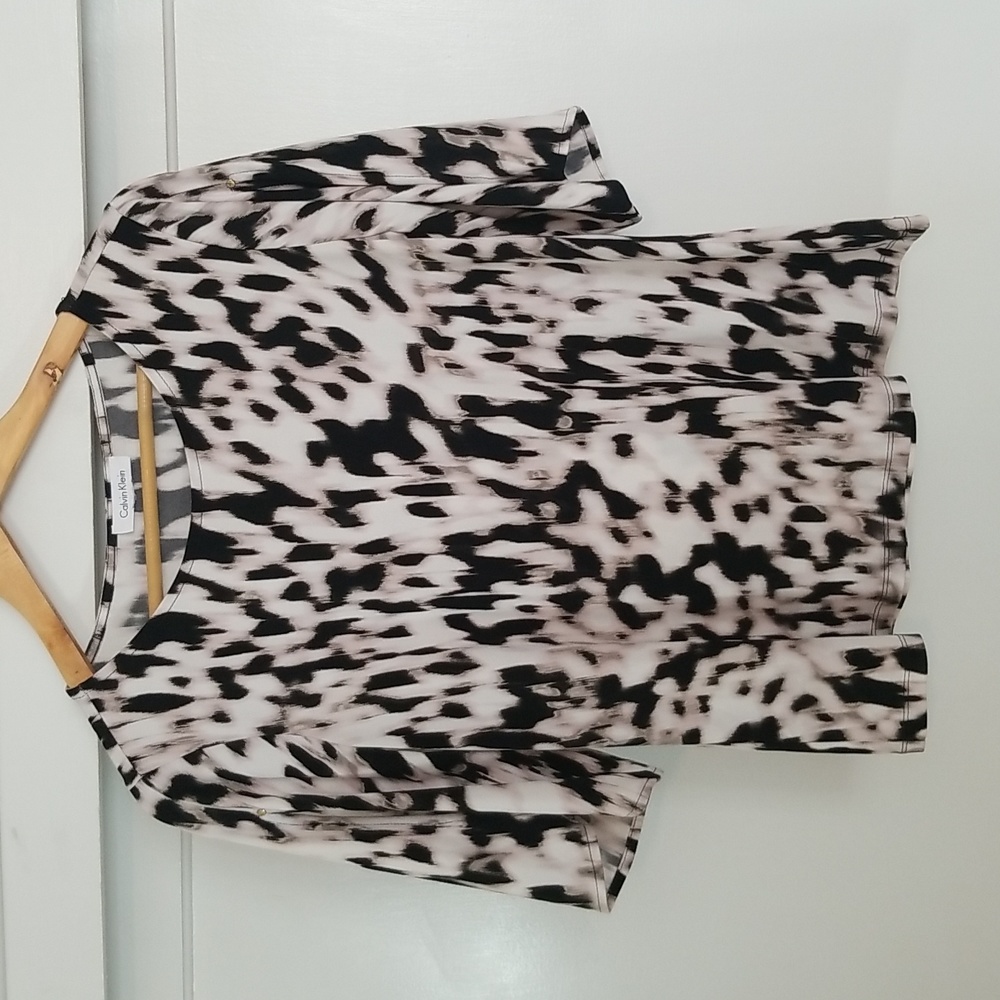 Calvin Klein Animal Print Top